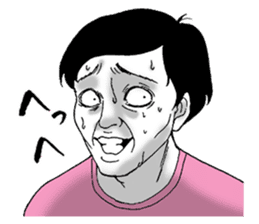 Desperate man sticker #7615649