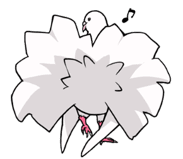 Cute Pigeon2 sticker #7616025