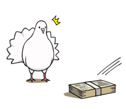 Cute Pigeon2 sticker #7616053