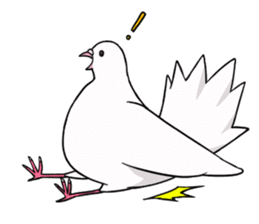 Cute Pigeon2 sticker #7616054