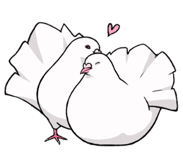 Cute Pigeon2 sticker #7616055