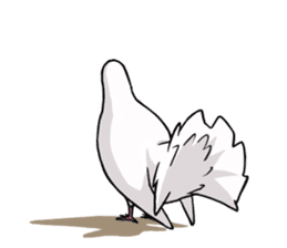 Cute Pigeon2 sticker #7616059