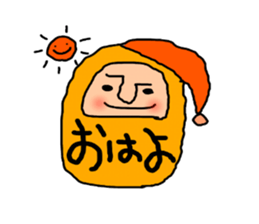 DARUMA from Japan sticker #7616100