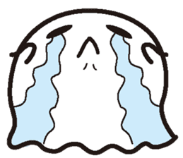It is a ghost and Korean sticker #7616355