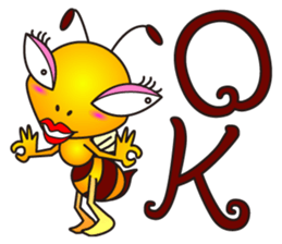 Weeb (A Lady Bee) sticker #7616661