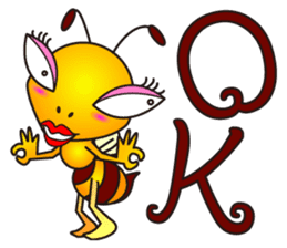 Weeb (A Lady Bee) sticker #7616661