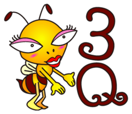 Weeb (A Lady Bee) sticker #7616663