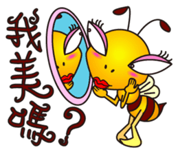 Weeb (A Lady Bee) sticker #7616664