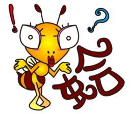 Weeb (A Lady Bee) sticker #7616667