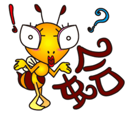 Weeb (A Lady Bee) sticker #7616667