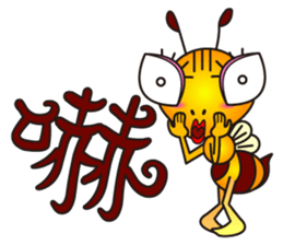 Weeb (A Lady Bee) sticker #7616670
