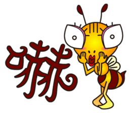 Weeb (A Lady Bee) sticker #7616670