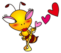 Weeb (A Lady Bee) sticker #7616671