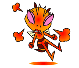 Weeb (A Lady Bee) sticker #7616679