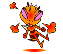 Weeb (A Lady Bee) sticker #7616679