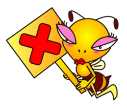 Weeb (A Lady Bee) sticker #7616682