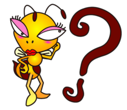 Weeb (A Lady Bee) sticker #7616687