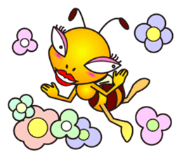 Weeb (A Lady Bee) sticker #7616691