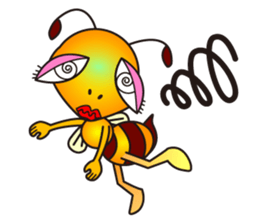 Weeb (A Lady Bee) sticker #7616695