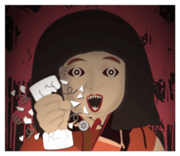 Horror Sticker 2 sticker #7616888