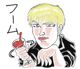 Man shout Zwei sticker #7616969