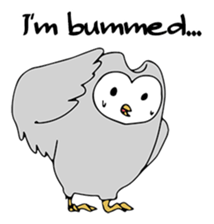 3 Owls English ver. sticker #7617201