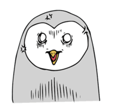 3 Owls English ver. sticker #7617213