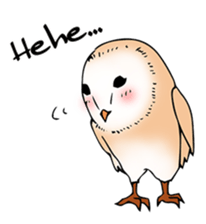 3 Owls English ver. sticker #7617214