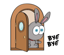 3-O & Rabbit: Rabbit Edition sticker #7617461