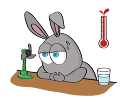 3-O & Rabbit: Rabbit Edition sticker #7617465