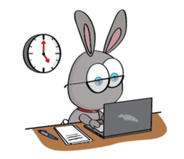 3-O & Rabbit: Rabbit Edition sticker #7617467