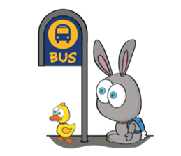 3-O & Rabbit: Rabbit Edition sticker #7617472