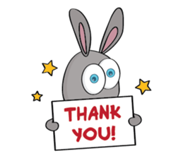 3-O & Rabbit: Rabbit Edition sticker #7617476