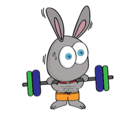 3-O & Rabbit: Rabbit Edition sticker #7617479