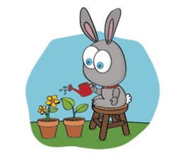 3-O & Rabbit: Rabbit Edition sticker #7617480