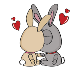 3-O & Rabbit: Rabbit Edition sticker #7617487