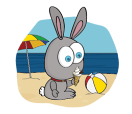 3-O & Rabbit: Rabbit Edition sticker #7617489