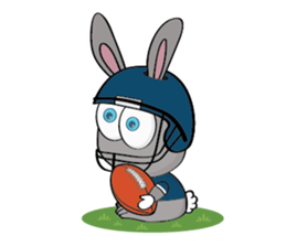 3-O & Rabbit: Rabbit Edition sticker #7617491