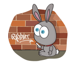 3-O & Rabbit: Rabbit Edition sticker #7617499