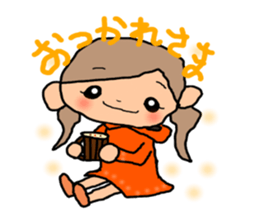 ORANGE chan Part 2 sticker #7617584