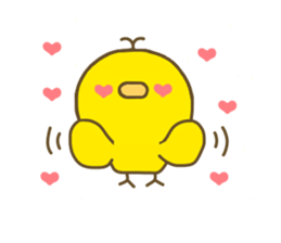 chick hiyokonoko sticker #7617652