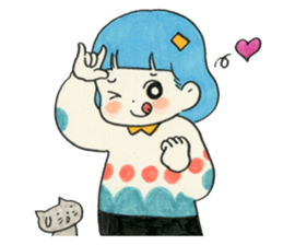 awai girls3 sticker #7618247