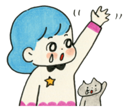 awai girls3 sticker #7618257