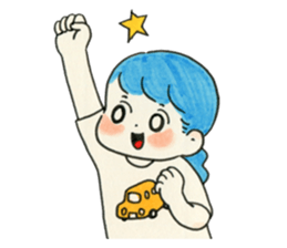 awai girls3 sticker #7618259