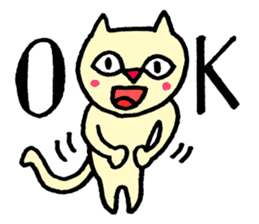 Talked cat sticker #7619160