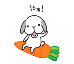 Lop Bunny, SHARIKICHI ~uh-huh~ sticker #7619957