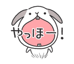 Lop Bunny, SHARIKICHI ~uh-huh~ sticker #7619962