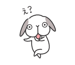 Lop Bunny, SHARIKICHI ~uh-huh~ sticker #7619977