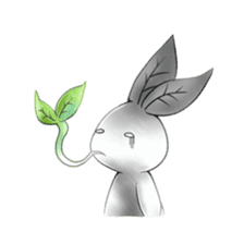 Plant Rabbit sticker #7620051