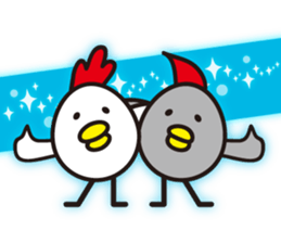 Funny birds.. sticker #7620600